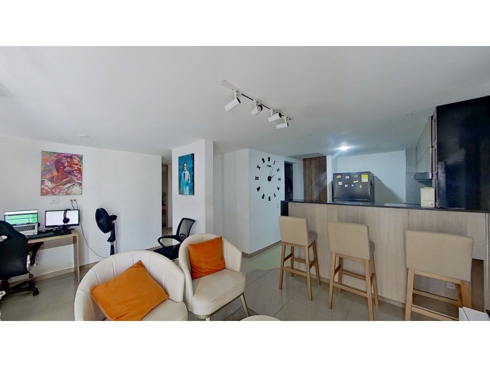 APARTAMENTO EN ARRIENDO-PARAISO-CORTINAS Y BLACKOUT — foto 4