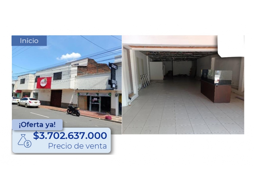 LOCAL EN VENTA BARRIO COLLAREJO - CARTAGO - 1