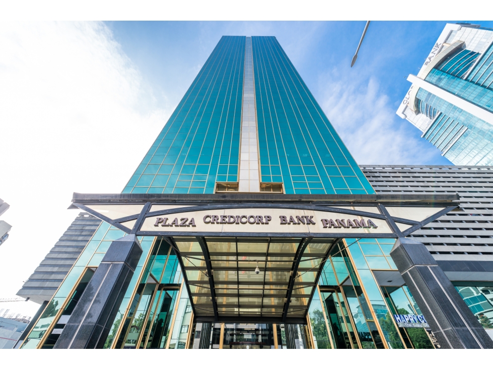 ALQUILER OFICINA AMOBLADO 189mt2 TORRE CREDICORP BANK CALLE 50 PT