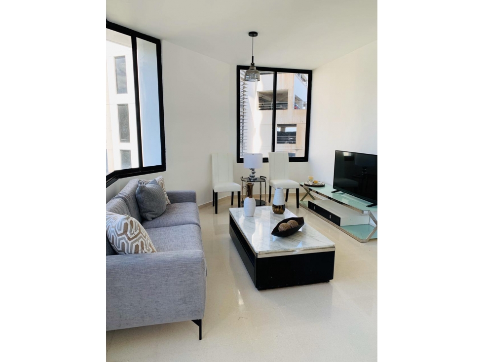 ALQUILER APARTAMENTO AMOBLADO EDIFICIO DELUXE VISTA AL MAR MB