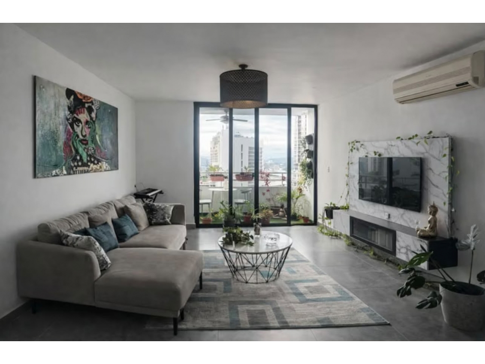VENTA APARTAMENTO AMOBLADO EN OBARRIO