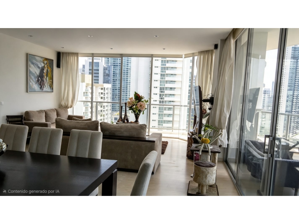 ALQUILER APARTAMENTO AMOBLADO EN PH SKY RESIDENCES AVENIDA BALBOA — foto 3