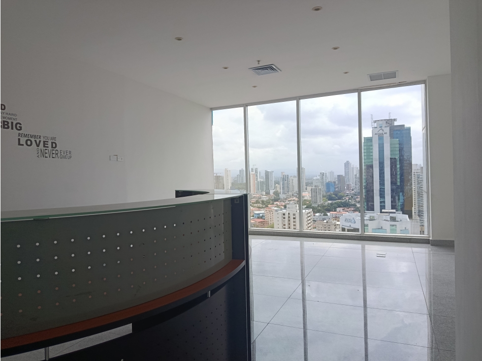 ALQUILER OFICINA 75mt2 TORRE PDC OBARRIO CIUDAD DE PANAMA PT — foto 3