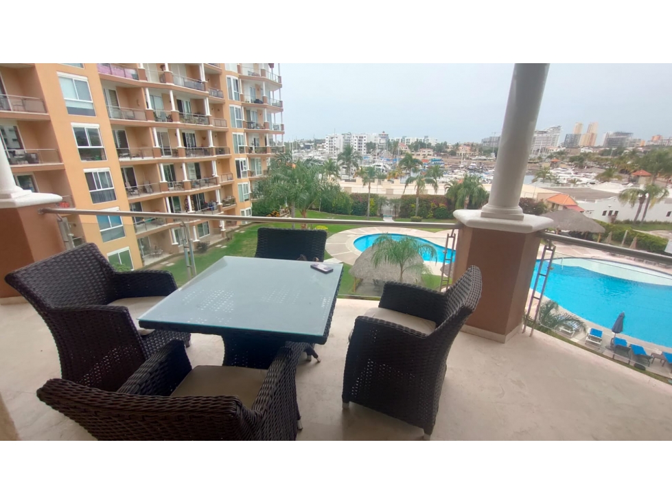 Departamento en renta en Portofino, Frente a la Marina, Mazatlán — foto 2