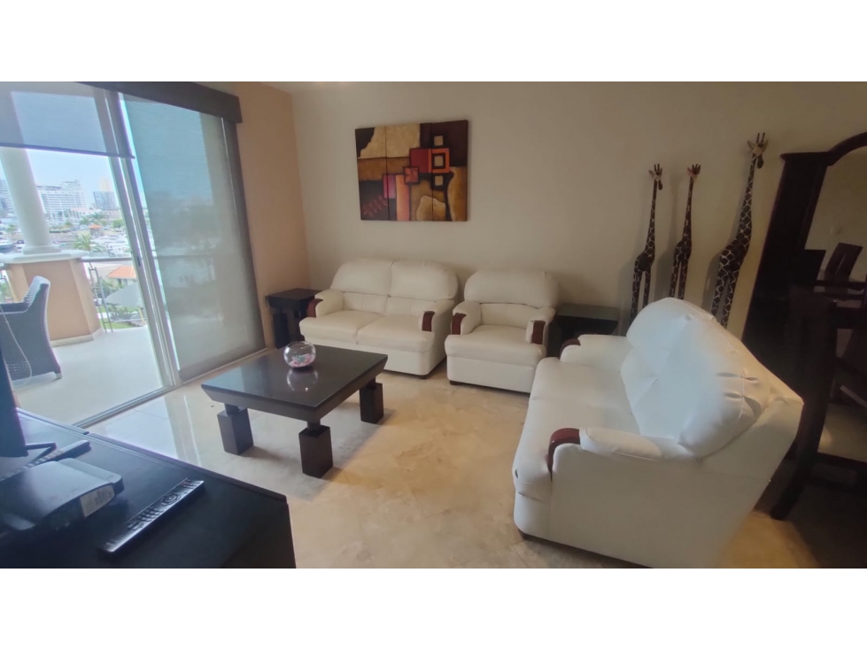 Departamento en renta en Portofino, Frente a la Marina, Mazatlán — foto 3