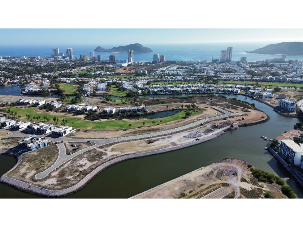 Lote Residencial en Venta con acceso a la Marina en el Cid Mazatlán