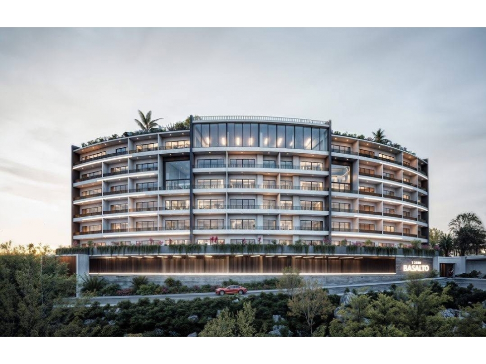 Torre Basalto Departamentos en Preventa en La Pedrera, Mazatlán