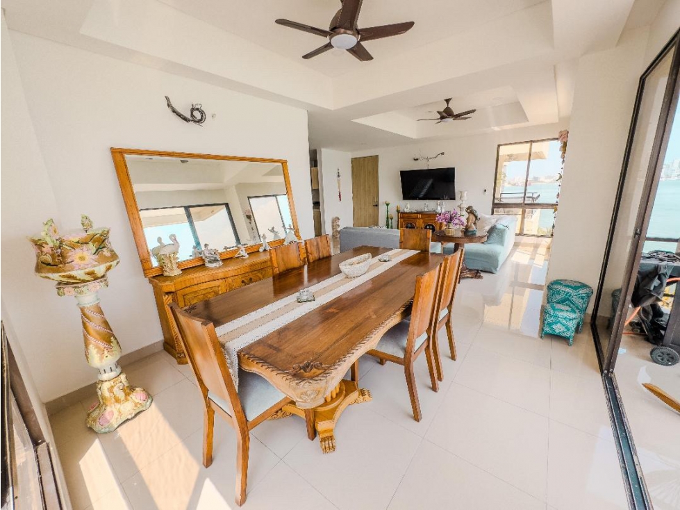Apartamento remodelado con vista directa a la bahía en Cartagena — foto 6