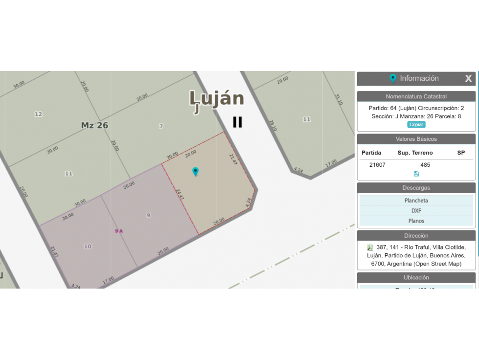 *VENTA* LOTE EN VILLA CLOTILDE - 1