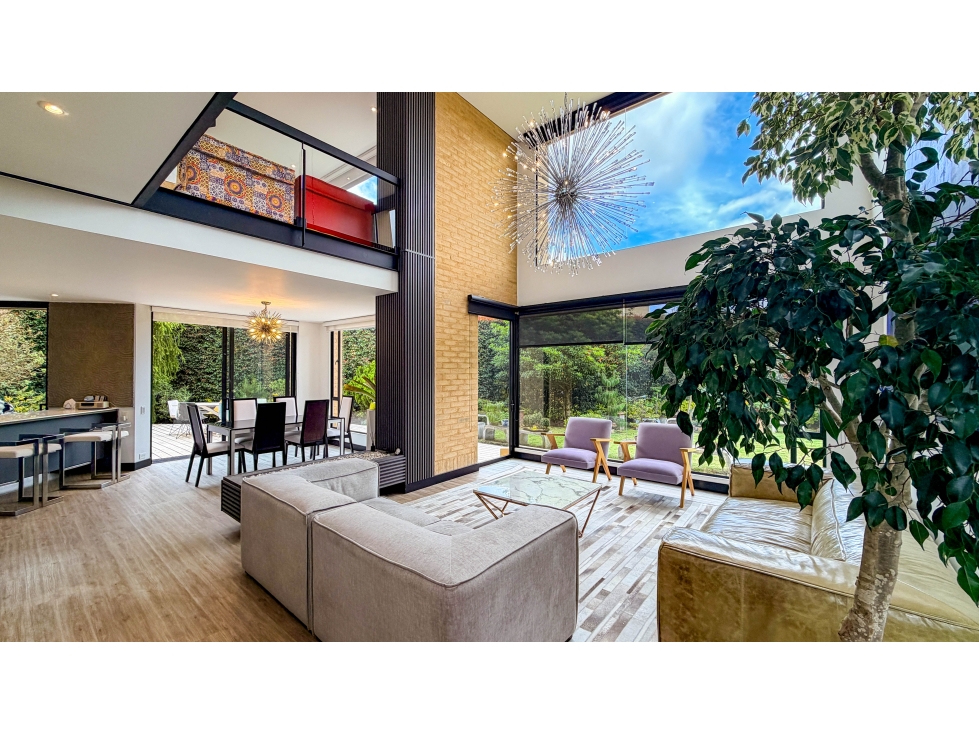 Diseño y naturaleza en Arborada Cota | 244 m²
