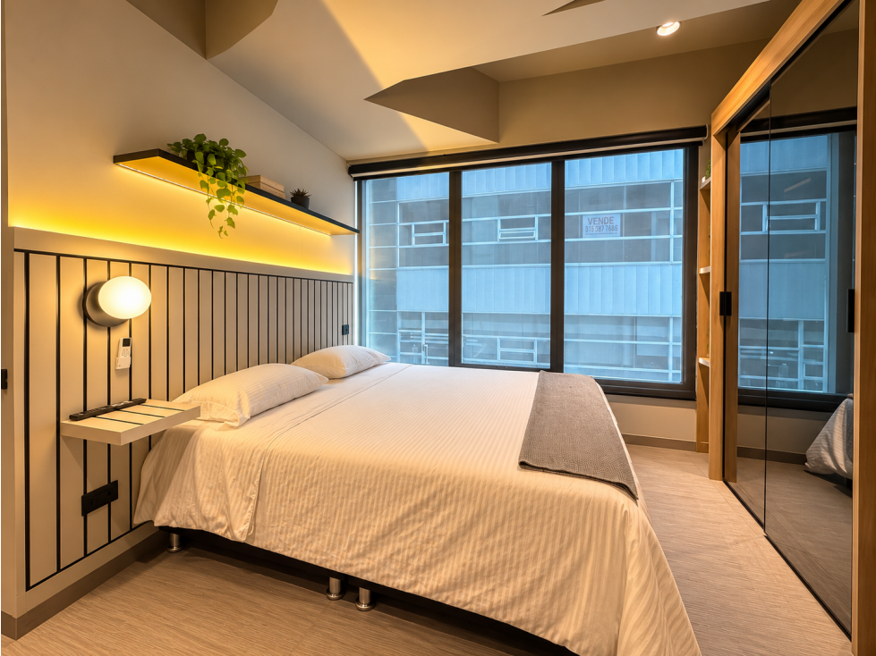 Apartaestudio Unique Mine Amoblado en Venta - 25 m² — foto 2