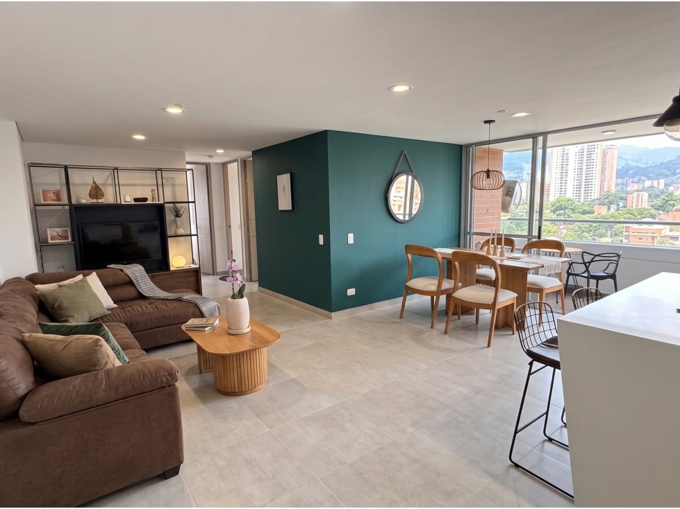Exclusivo apartamento en venta Loma del Esmeraldal, Envigado.