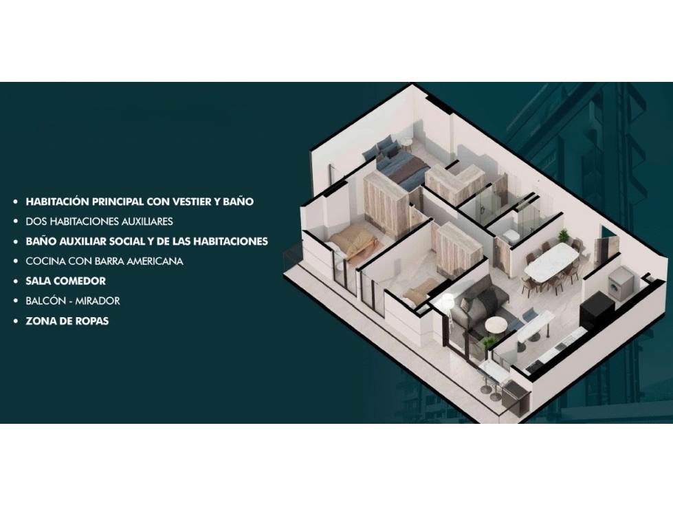 Venta Apartamento Sector Corales, Pereira. — foto 2