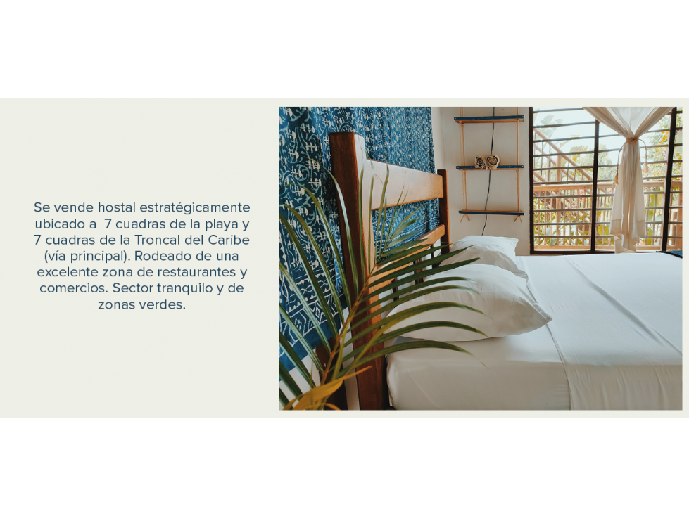 VENTA DE HOSTAL TURISTICO EN PALOMINO GUAJIRA - 5