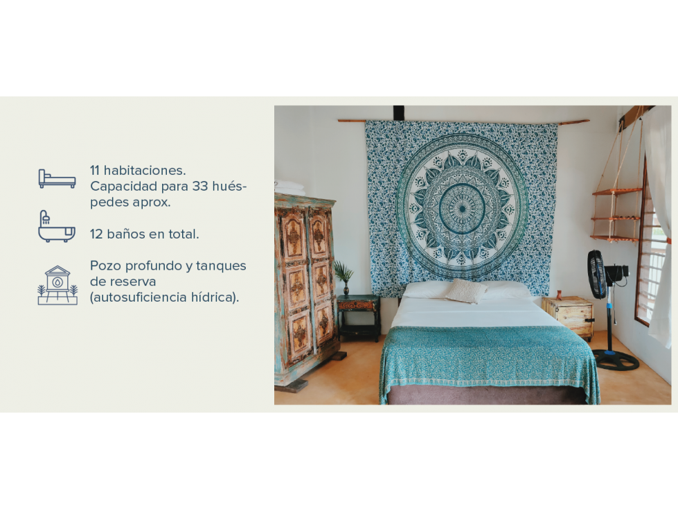 VENTA DE HOSTAL TURISTICO EN PALOMINO GUAJIRA - 6
