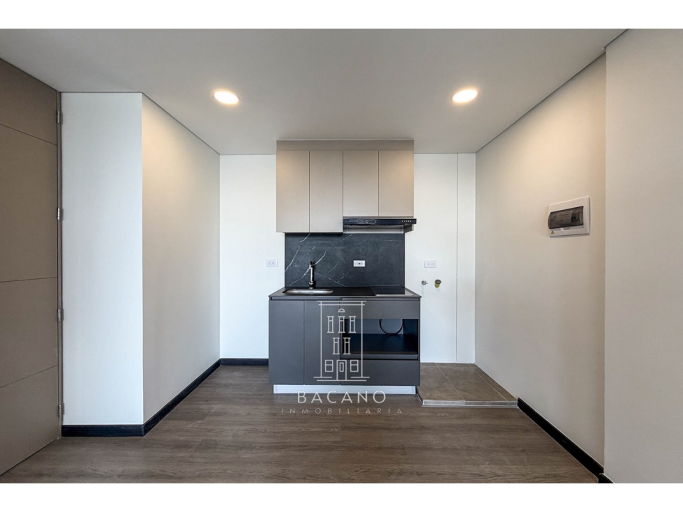 Apartamento loft con terraza en arriendo en Chapinero