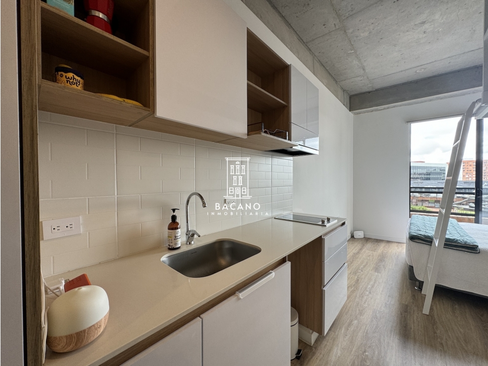 Apartaestudio moderno en venta en Chapinero