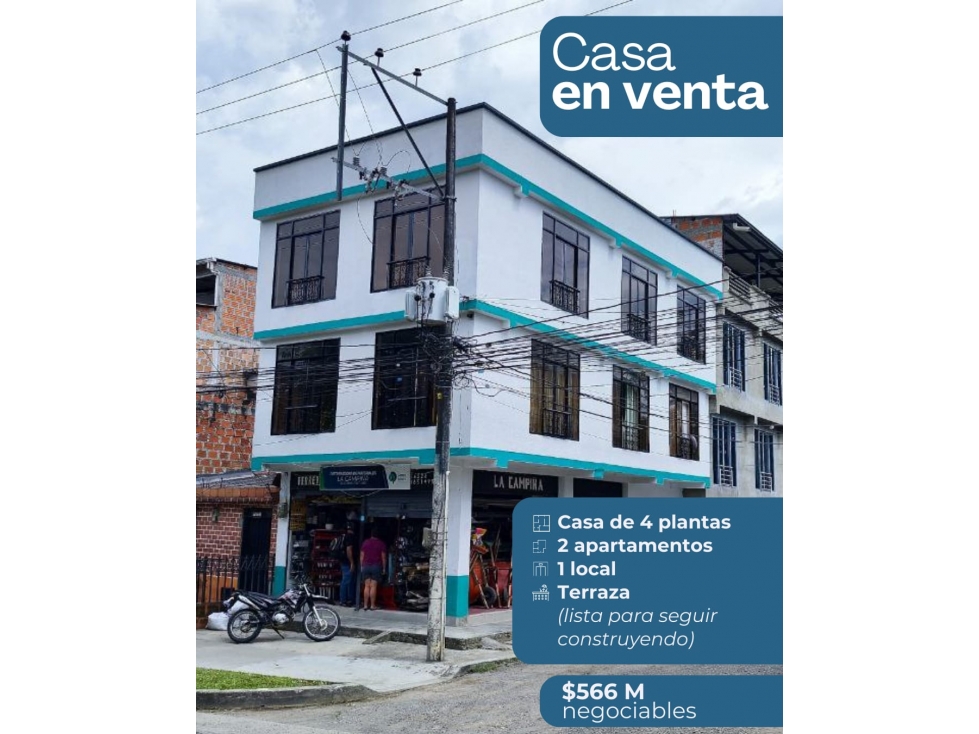 CASA DE 4 NIVELES EN CUBA PEREIRA