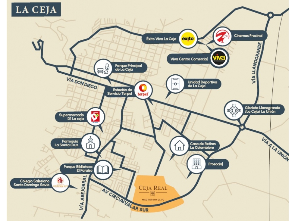 Lote Urbano en Unidad Cerrada- La Ceja - 6