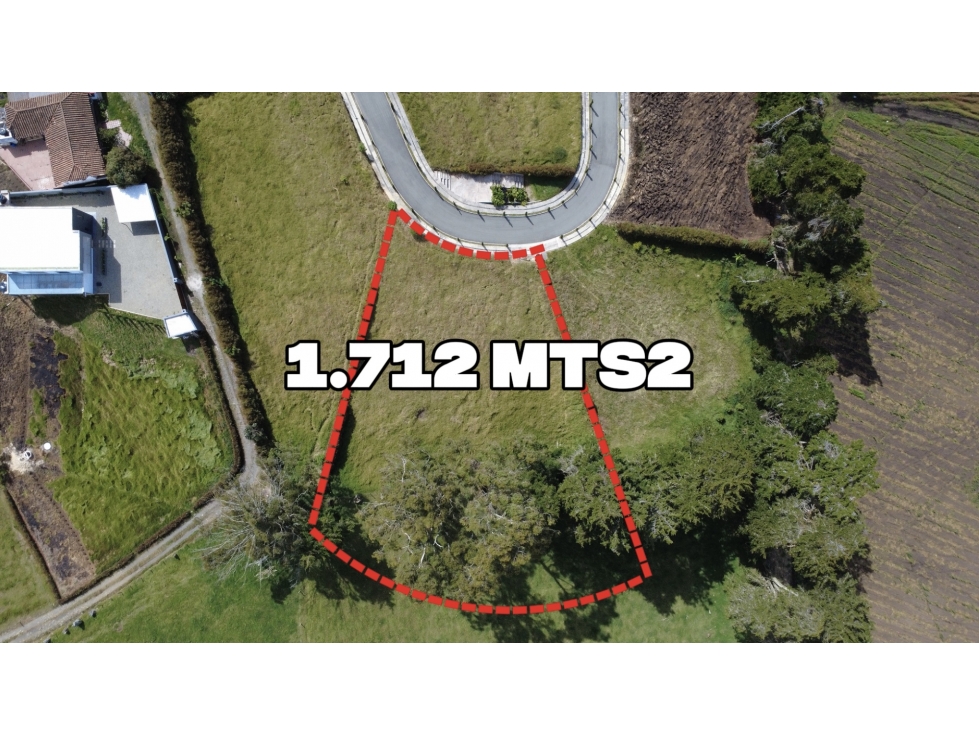 LOTE EN VENTA EN SAN PEDRO DE LOS MILAGROS, ANTIOQUIA