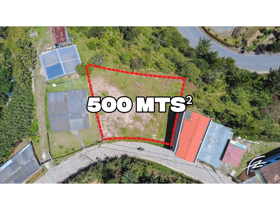 LOTE EN VENTA EN SAN VICENTE DE FERRER, ANTIOQUIA