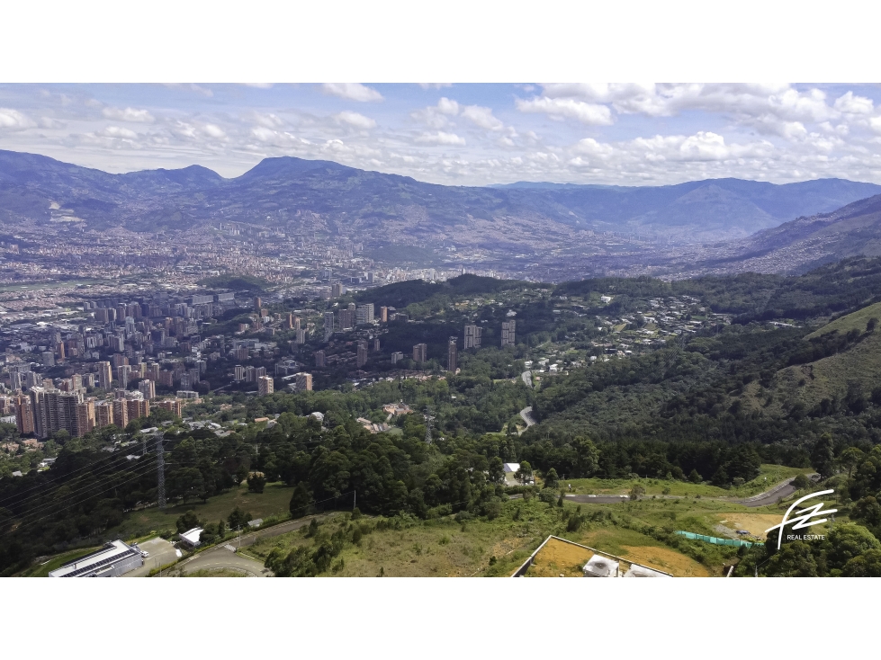 LOTE EN VENTA EN EL ALTO DE LAS PALMAS, MEDELLÍN — foto 3