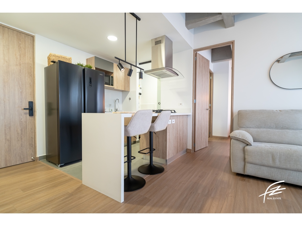 APARTAMENTO AMOBLADO EN VENTA EN LA LOMA DEL ESCOBERO, ENVIGADO — foto 3