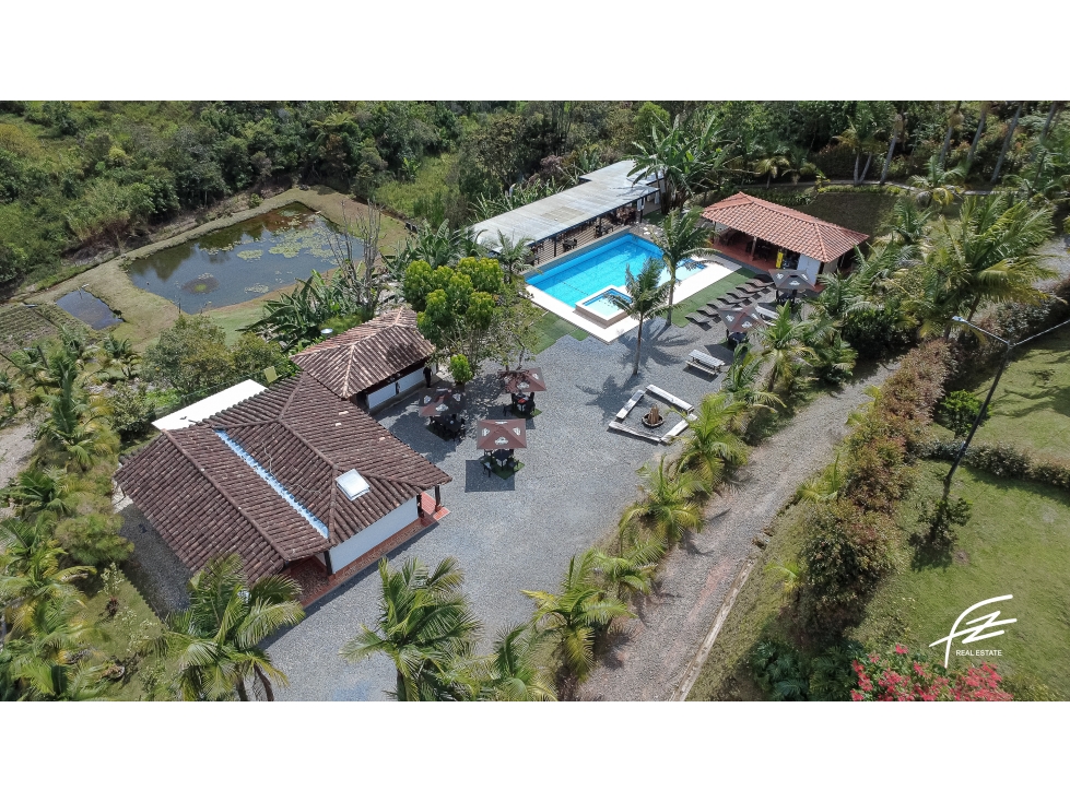 FINCA - HOTEL EN VENTA EN RIONEGRO, ANTIOQUIA - 4