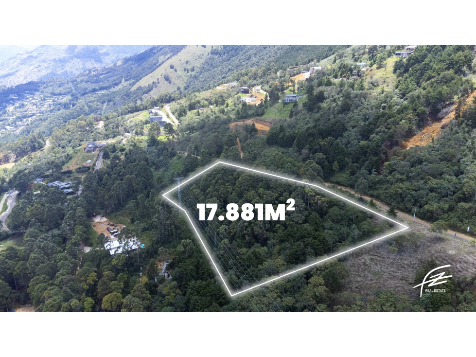 LOTE EN VENTA EN EL ALTO DE PALMAS, MEDELLÍN