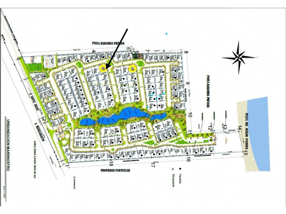 Vendo terreno en la urbanizacion privada Marenostro ruta del spondylus - 4