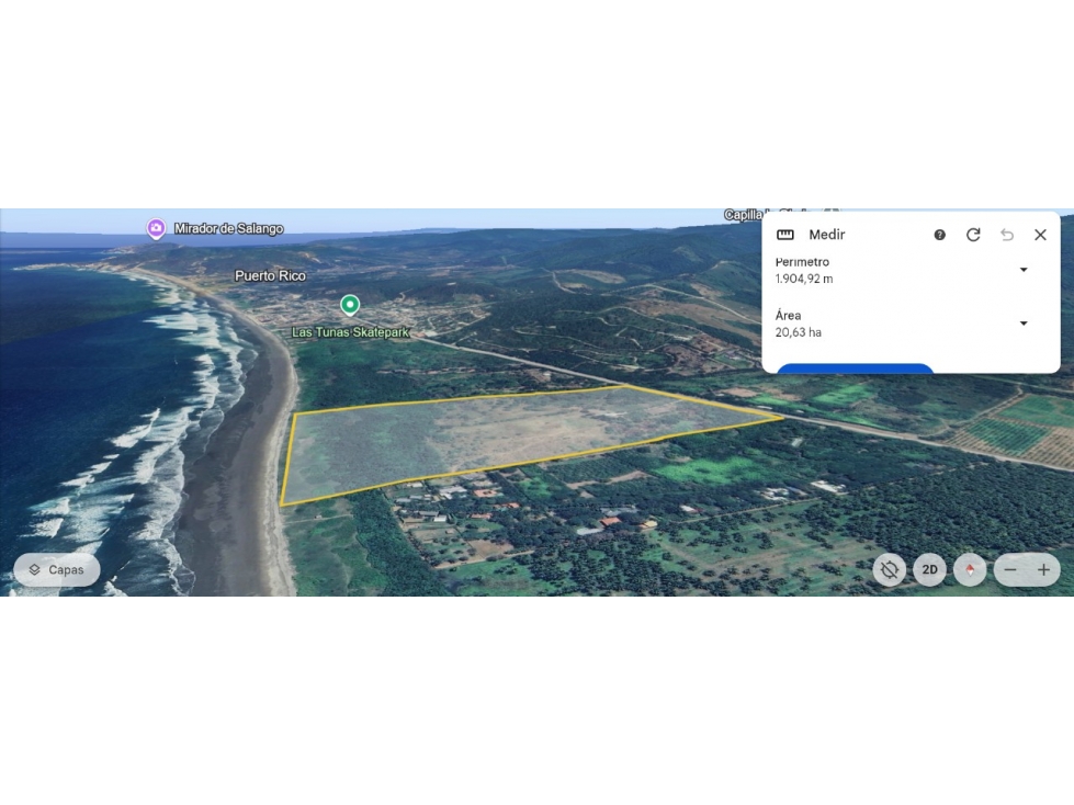 Vendo macrolote de 20 ha en sector de Ayampe Ecuador - 3