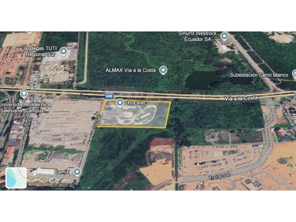 Vendo macrolote industrial y comercial en la Vía a la Costa Guayaquil