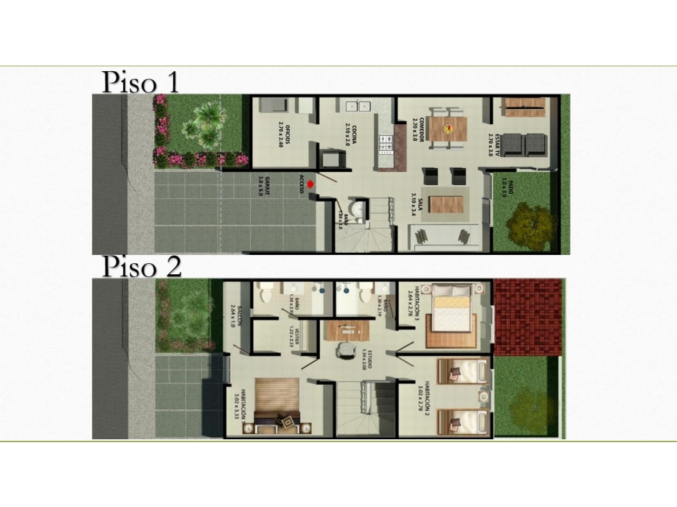 Venta Casa Condominio 107Mts2 en Country, Jamundí. 7305-1 — foto 4