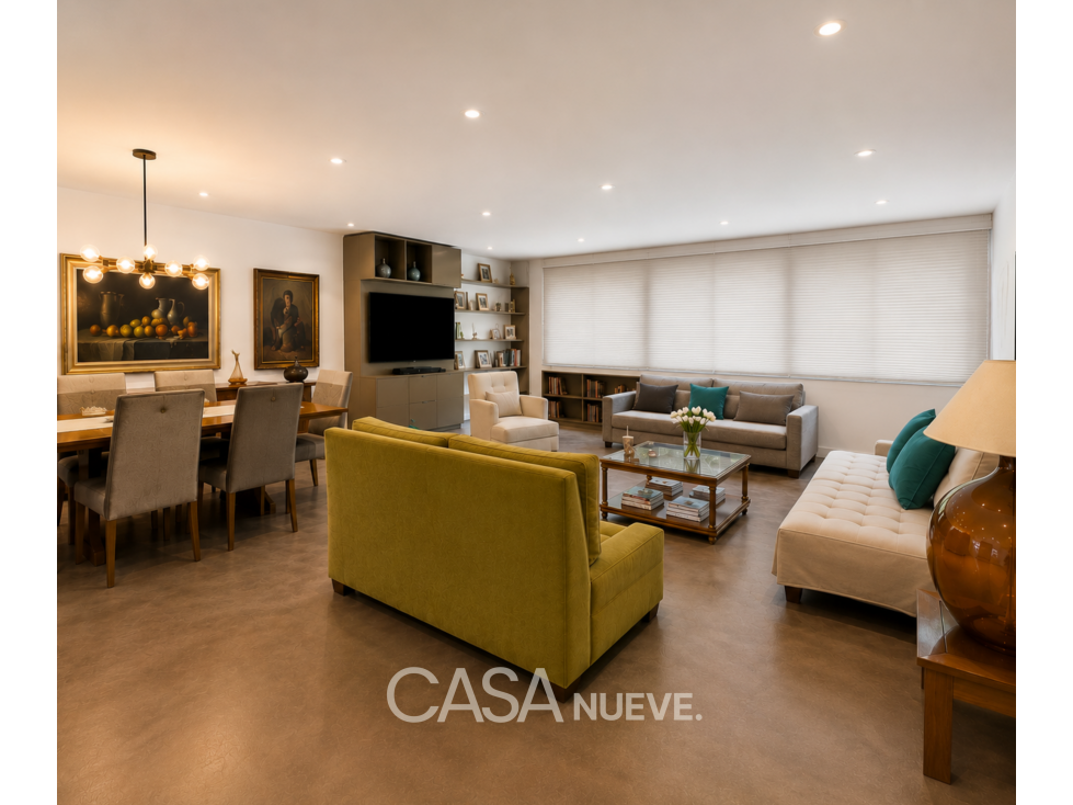 Apartamento 3 habitaciones Rosales (amoblado o sin amoblar)