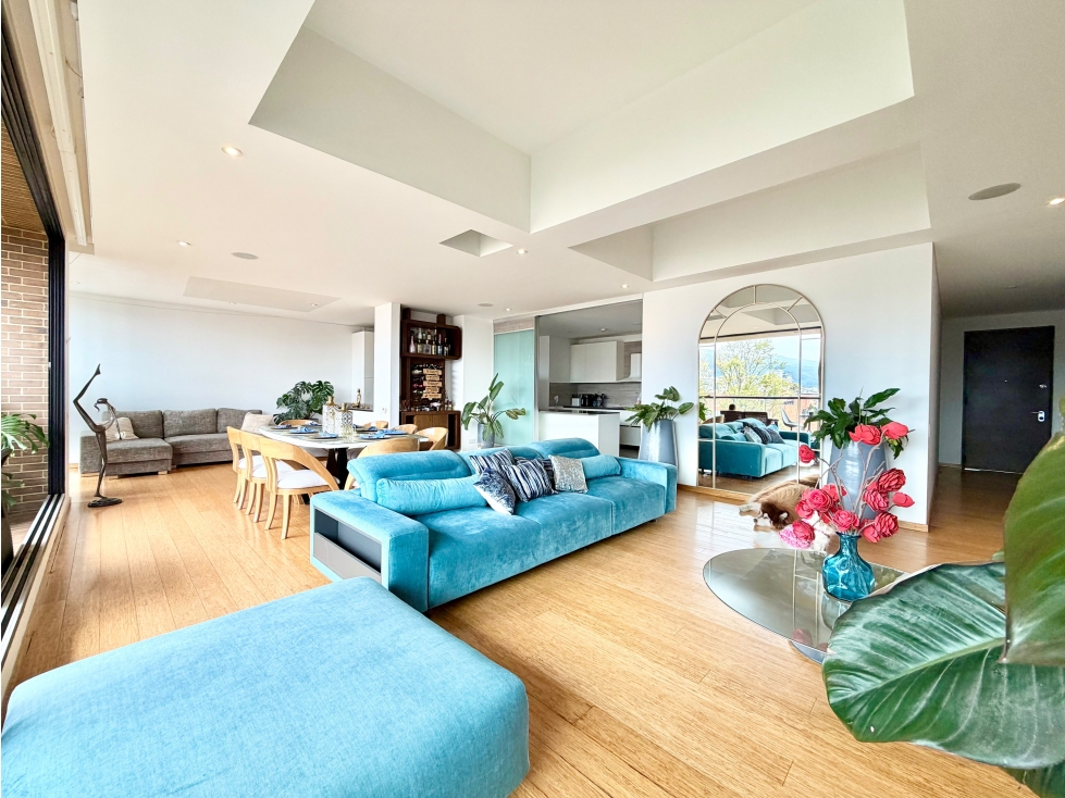 Apartamento Amoblado En Arriendo En El Virrey con Vista al Parque