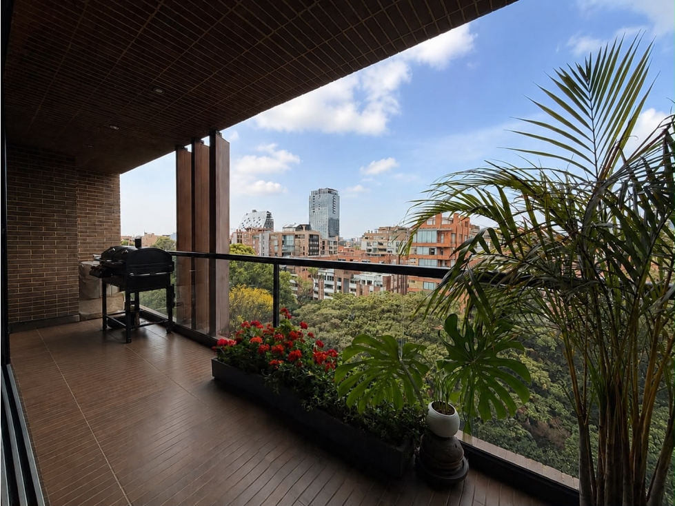 Apartamento Amoblado En Arriendo En El Virrey con Vista al Parque — foto 5