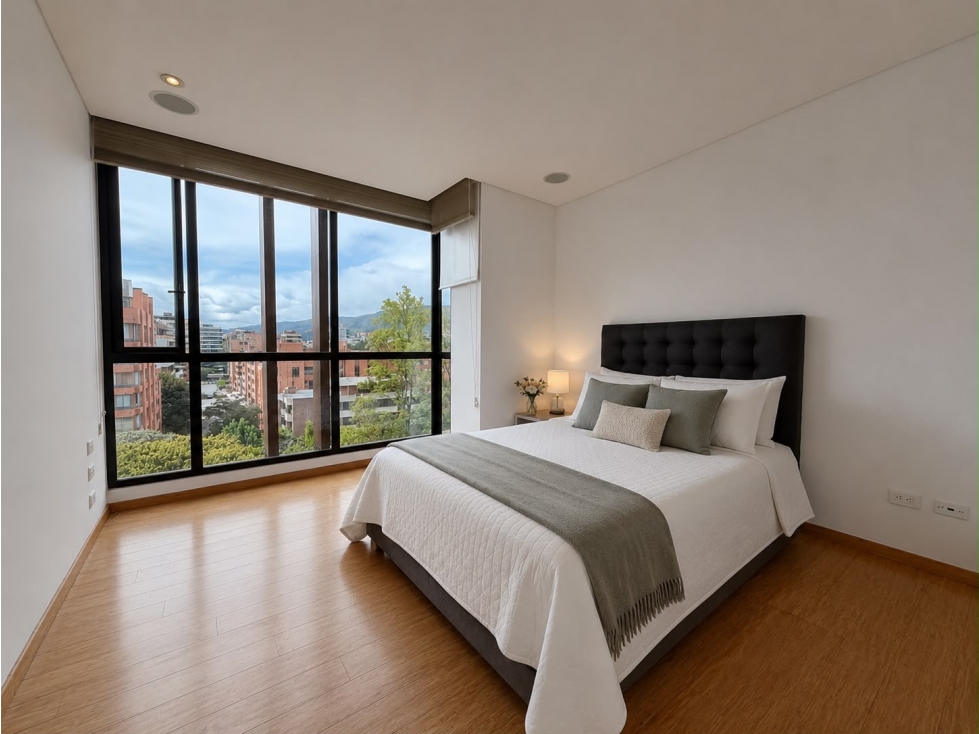 Apartamento Amoblado En Arriendo En El Virrey con Vista al Parque — foto 6