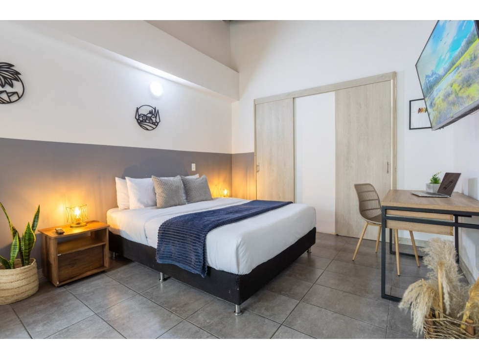 Renta Apartamento Amoblado en Medellín, la candelaria
