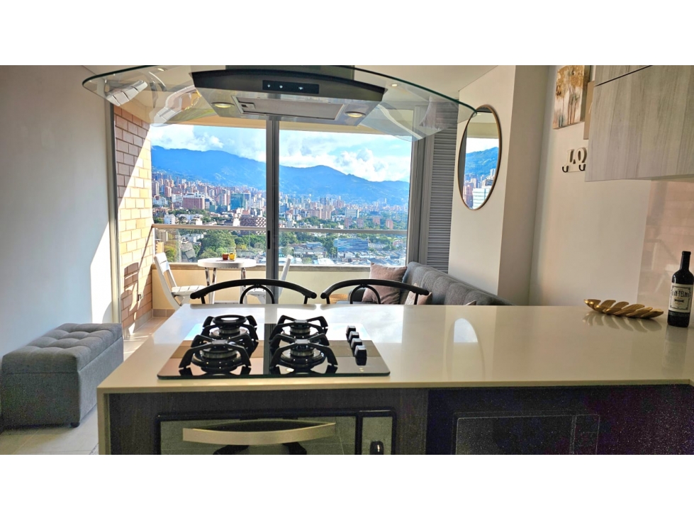Alquiler apartaestudio amoblado con vista panorámica en Ciudad del Río — foto 2