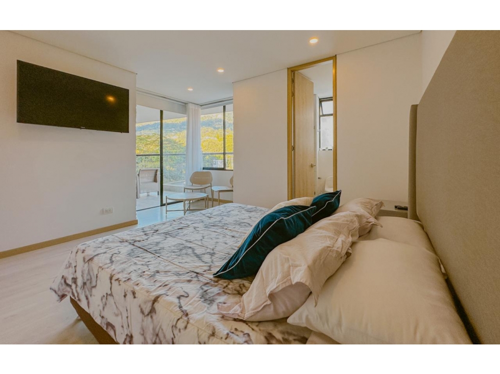 Renta Apartamento Amoblado POR MES en Envigado, loma las brujas — foto 4