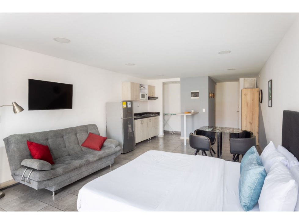 Renta Apartamento Amoblado en Medellín, la candelaria — foto 3