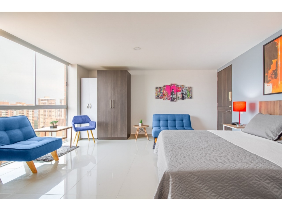 Alquiler de apartaestudios amoblados en Medellín | La Frontera Loft — foto 2