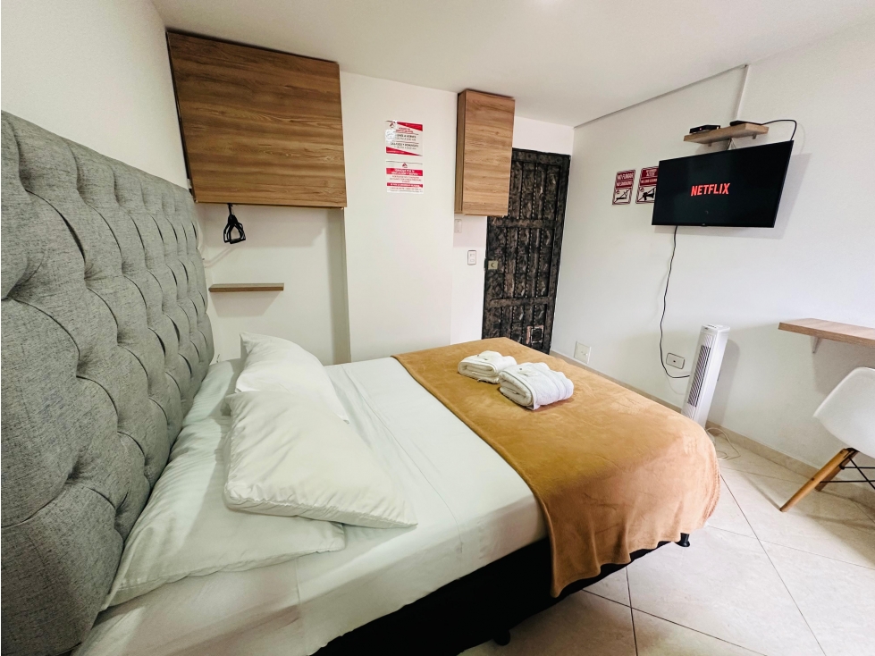 Renta Habitacion Amoblada POR NOCHES en SABANETA