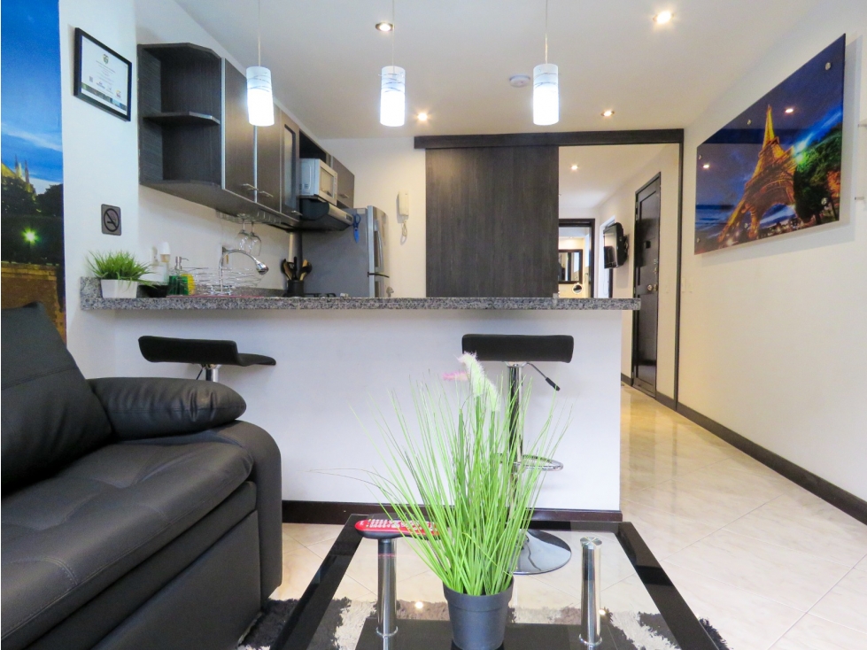 Arriendo de Apartaestudio Amoblado en Medellín, El Poblado — foto 2
