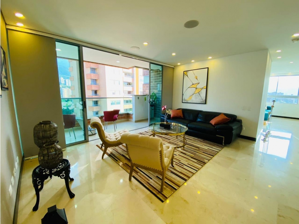 alquiler apartamento en Medellín, el poblado, piso 15 — foto 3