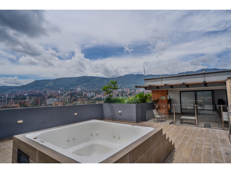 Alquiler amoblados en Envigado frente a Viva con jacuzzi