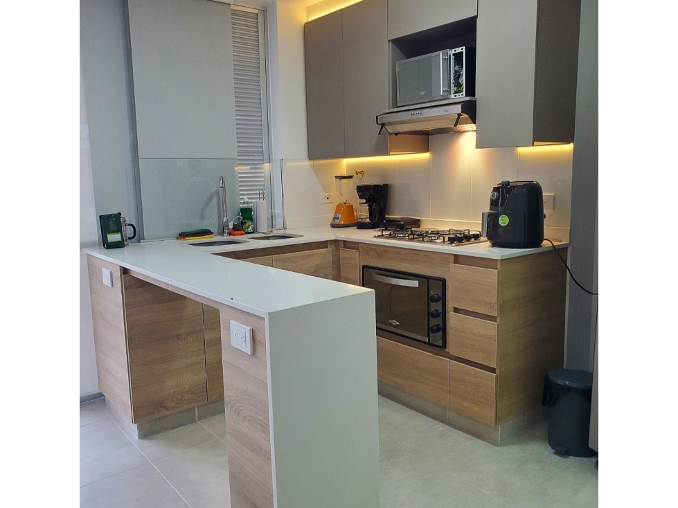 Arriendo Apartamento en Sabaneta la doctora, Amoblado — foto 3