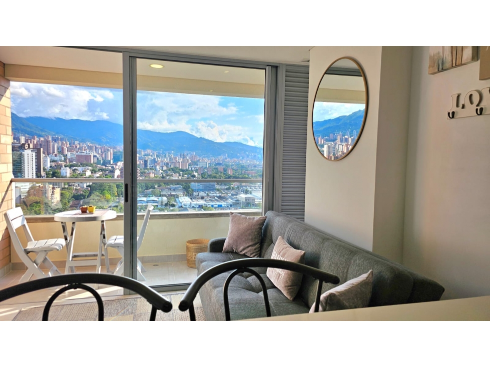Alquiler apartaestudio amoblado con vista panorámica en Ciudad del Río — foto 6