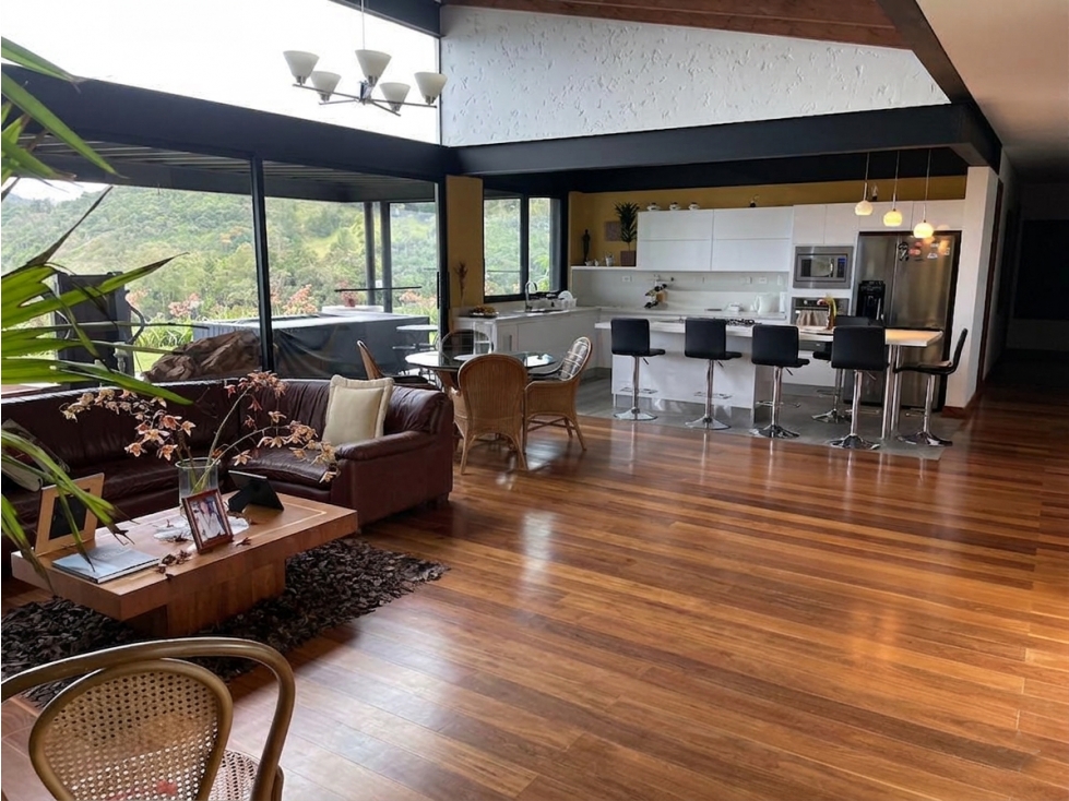 Casa de un nivel con vista panorámica, Rionegro — foto 3