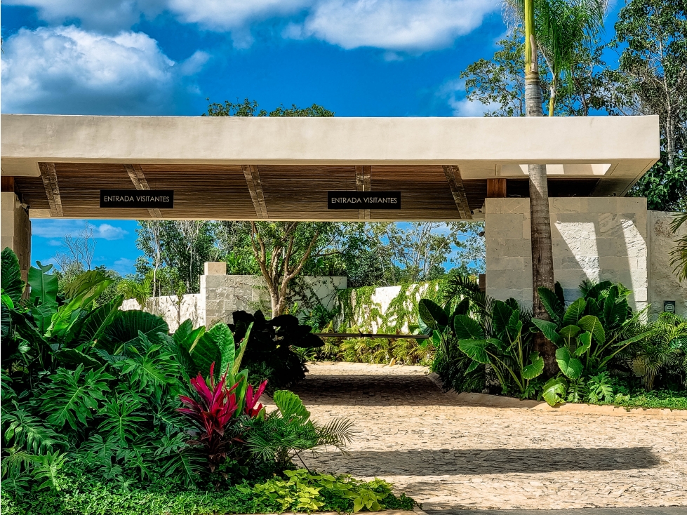 Terreno residencial en exclusivo fraccionamiento · Losantos Cancún — foto 3